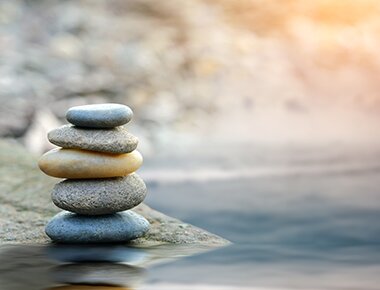 Photo of balanced rocks - mobile