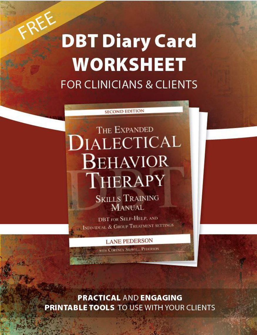 DBT Diary Card cover photo